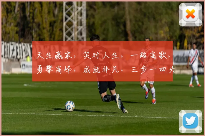 天生赢家，笑对人生，一路高歌，勇攀高峰，成就非凡，三步一回头。